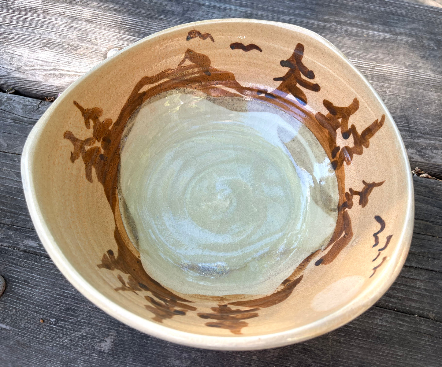 Mendocino Hills Serving Bowl