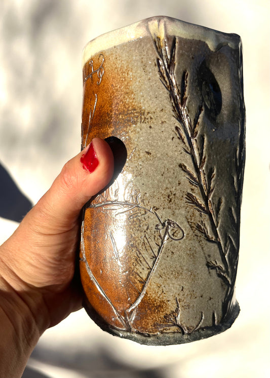 Grasses Imprint Tall Tumbler: Wild Rye and Other Pasture Plants