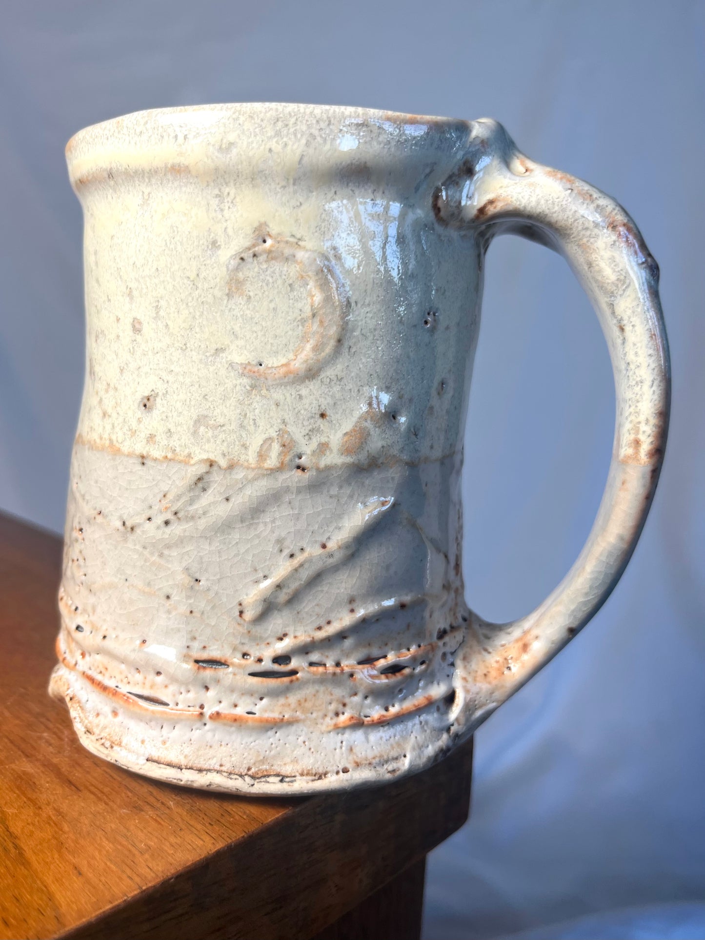 White Horse in Mountains Mug