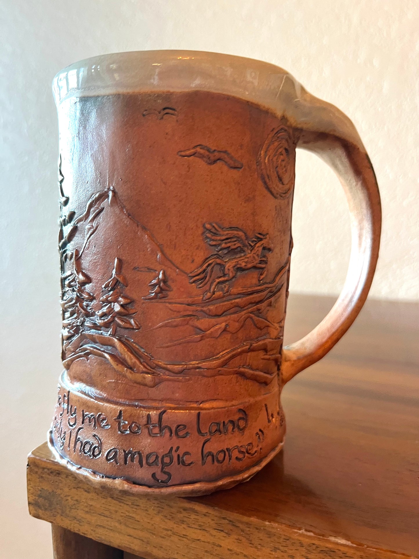 X - Storytelling Mug: Witch & Pegasus by Moonlight and Sunlight