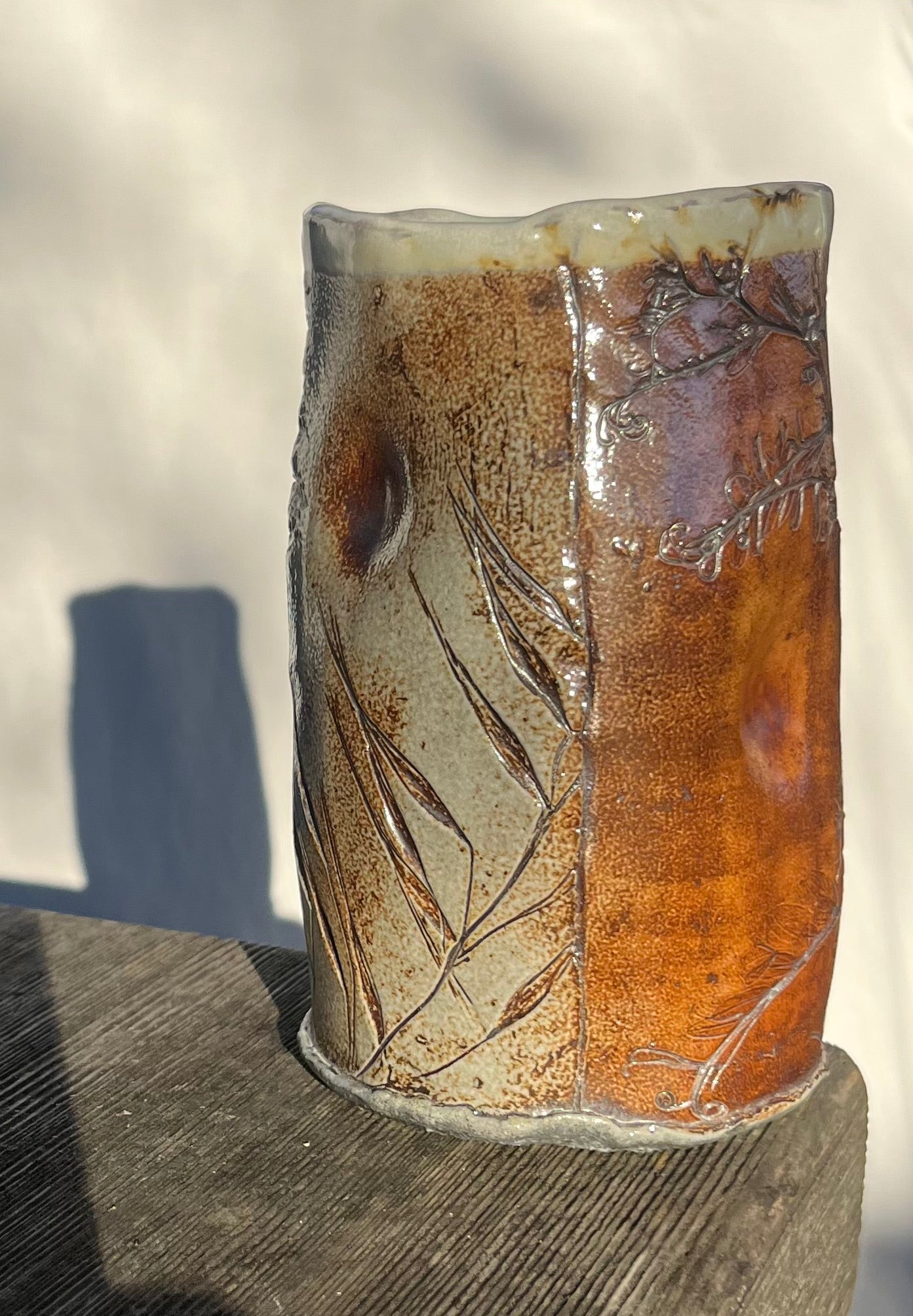 Grasses Imprint Tall Tumbler: Wild Rye and Other Pasture Plants