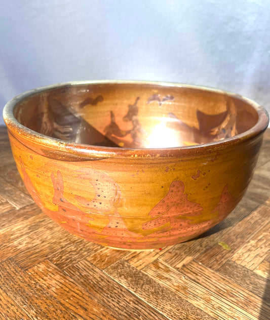 Storytelling Serving Bowl: Day Turns to Night in the Forest