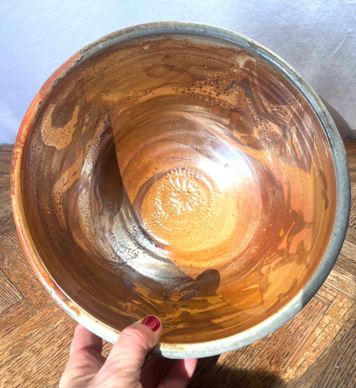 Storytelling Serving Bowl: Day Turns to Night in the Forest